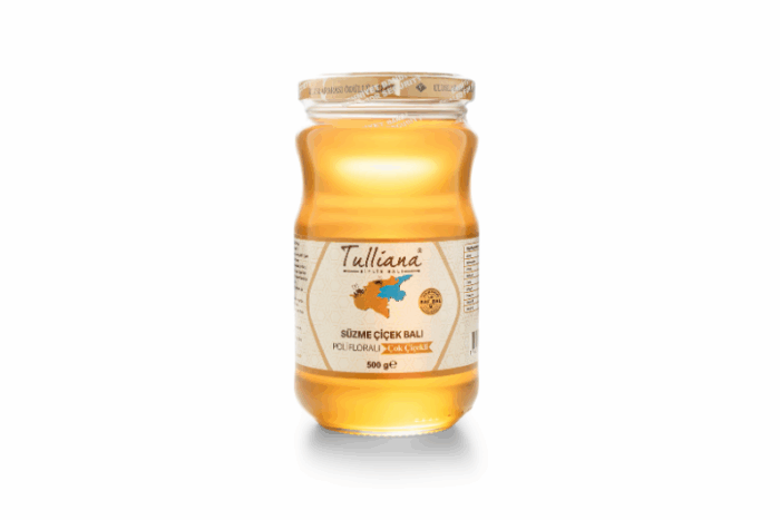 Kavanoz Süzme Çiçek Balı (500gr) - Görsel 3