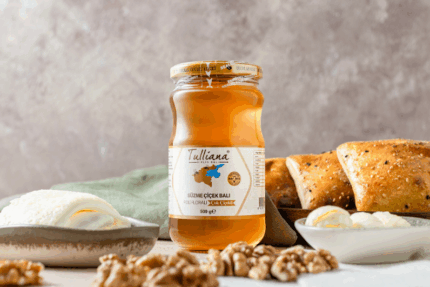 Kavanoz Süzme Çiçek Balı (500gr)